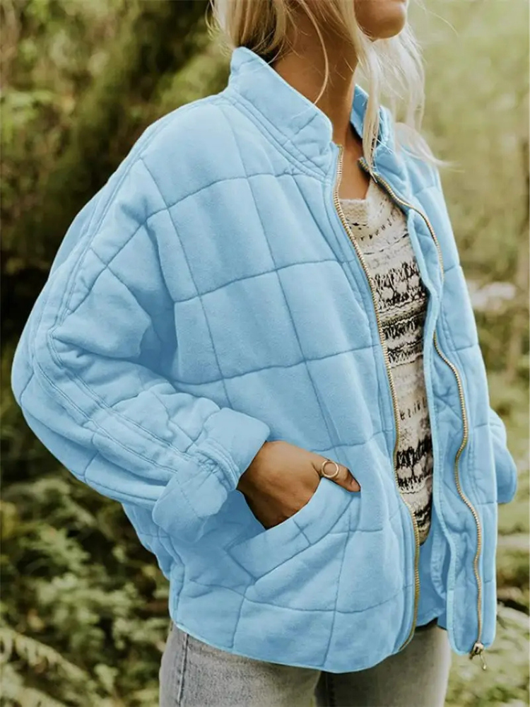 Élodie - Doudoune Élégante Oversize Zippée