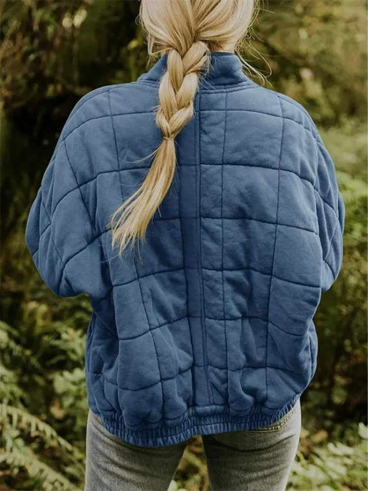 Élodie - Doudoune Élégante Oversize Zippée