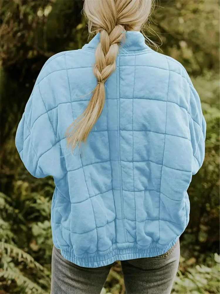 Élodie - Doudoune Élégante Oversize Zippée