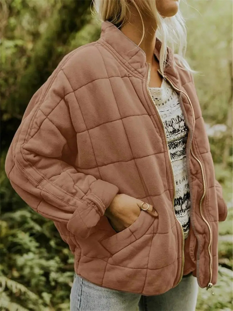 Élodie - Doudoune Élégante Oversize Zippée