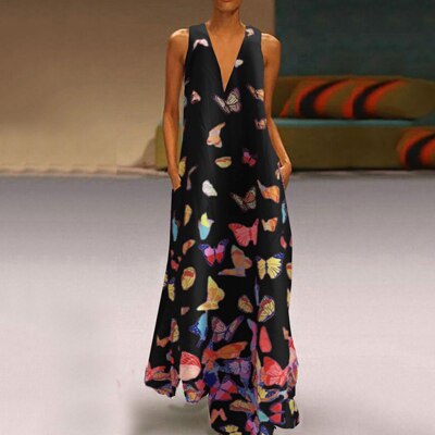 Marine - Robe Maxi Bohème