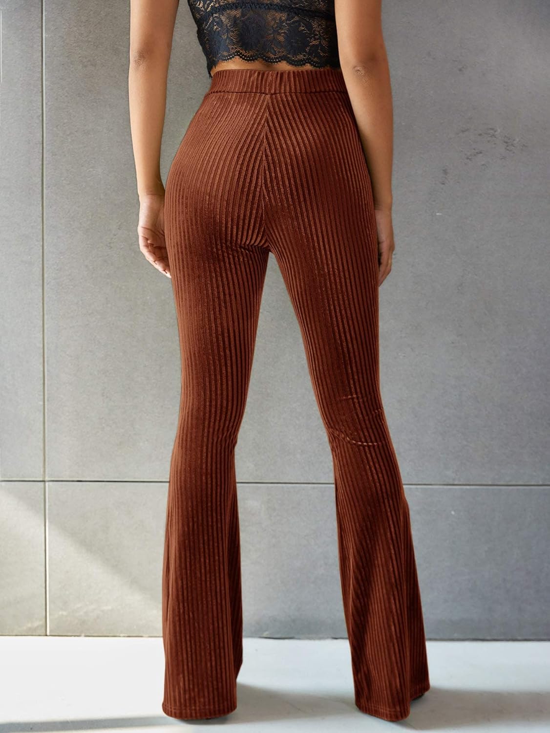 Céline - Pantalon Velours Évasé