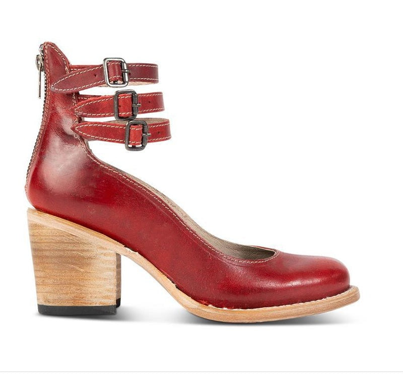Michèle | Bottines Élégantes Cuir à Talon