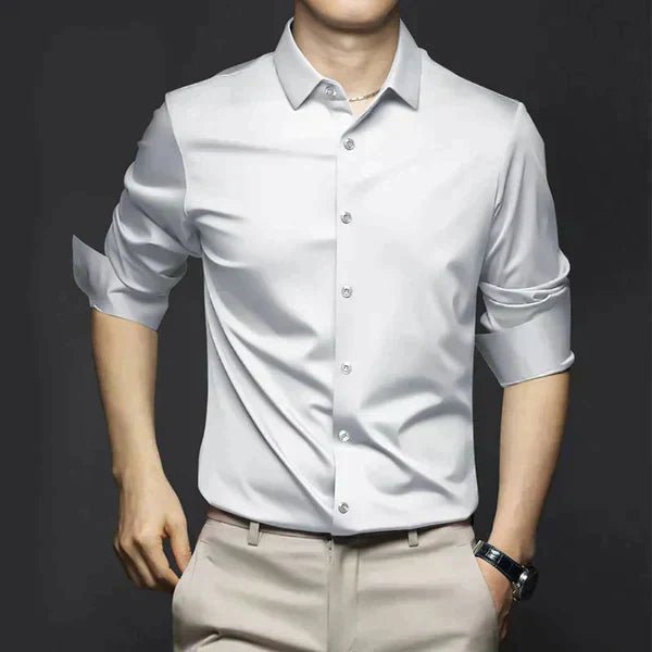Raphaël - Chemise Stretch Sans Repassage Slim Fit Homme