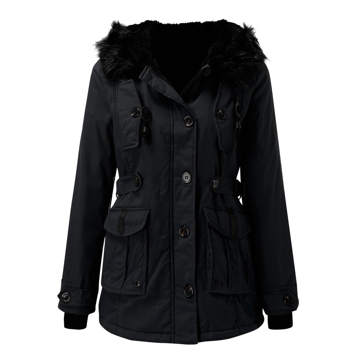 Chloé - Parka Élégante Longue à Capuche