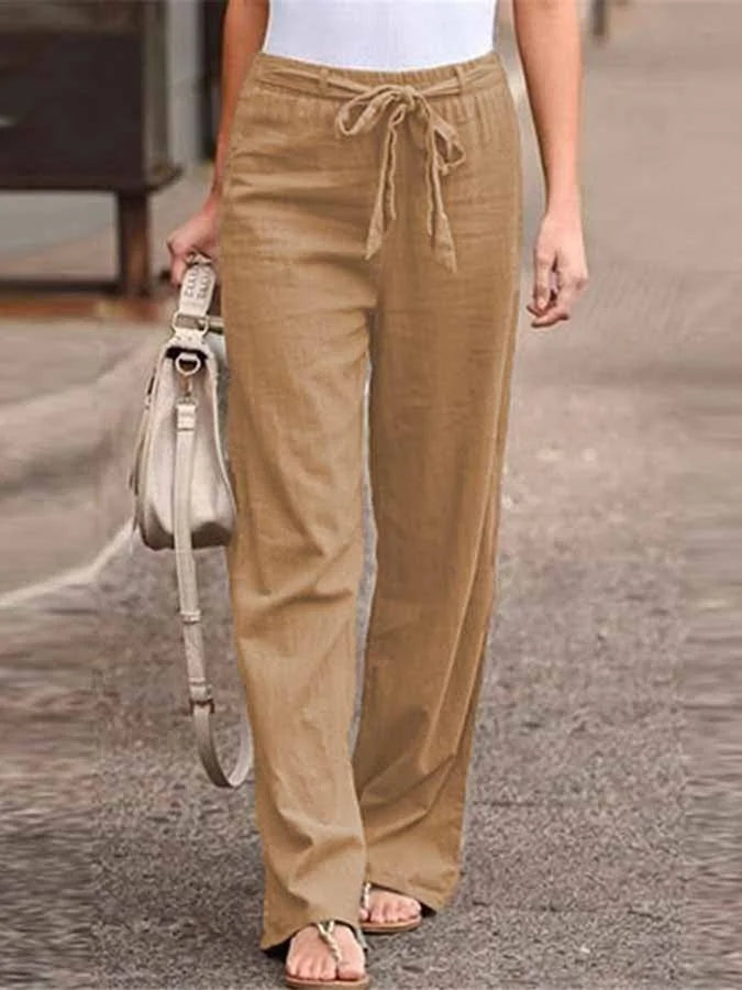 Inès - Pantalon D'Été Fluide