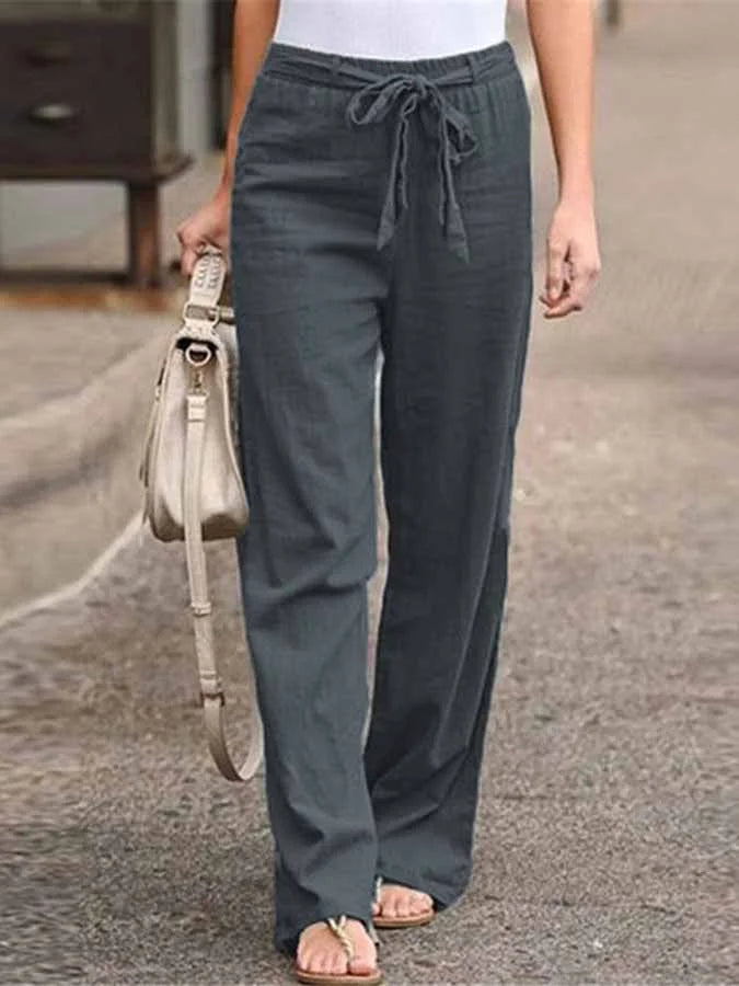 Inès - Pantalon D'Été Fluide