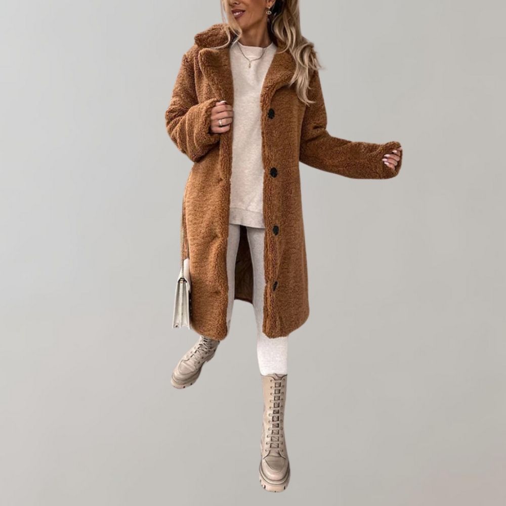 Mélanie - Manteau Chic Long Chaud
