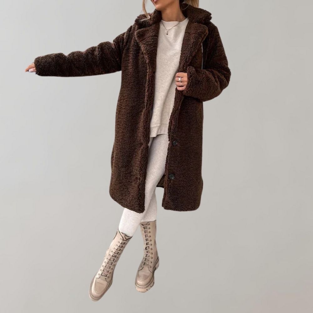 Mélanie - Manteau Chic Long Chaud