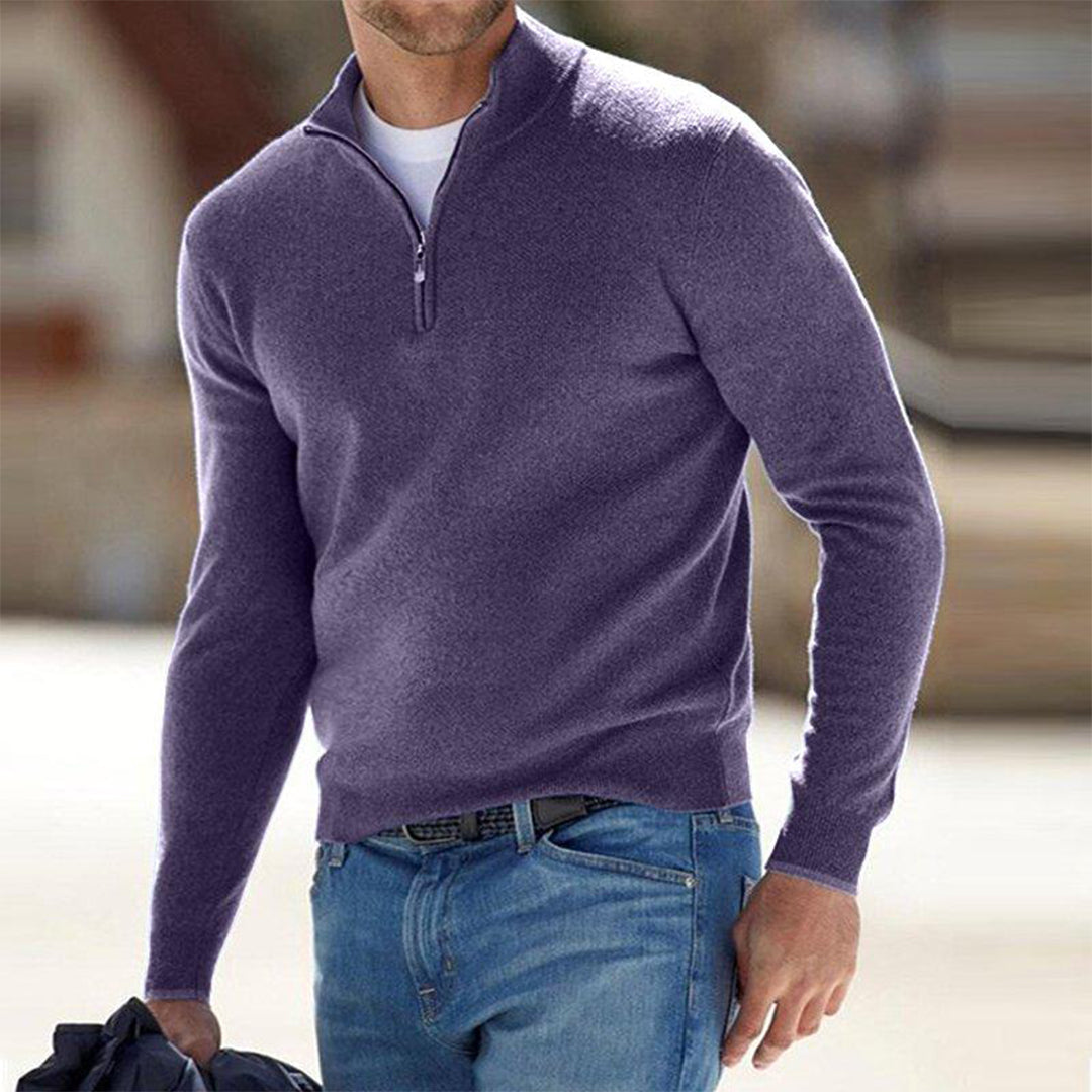 Jules - Pull zippé homme