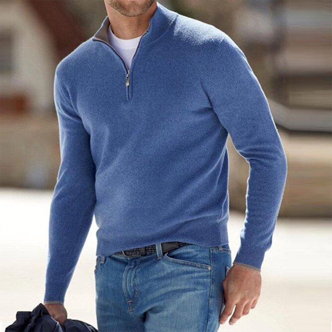 Jules - Pull zippé homme