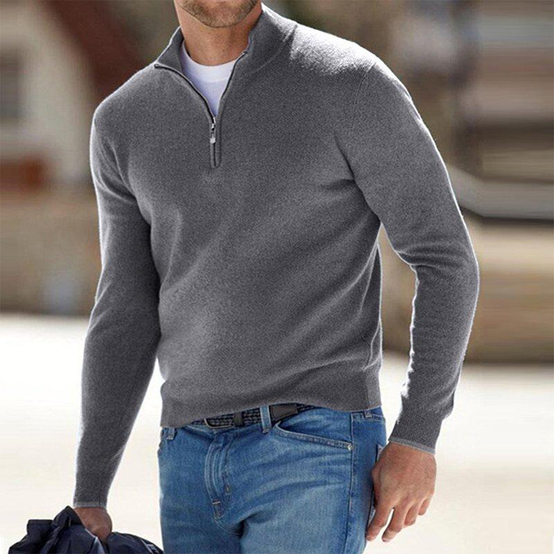 Jules - Pull zippé homme