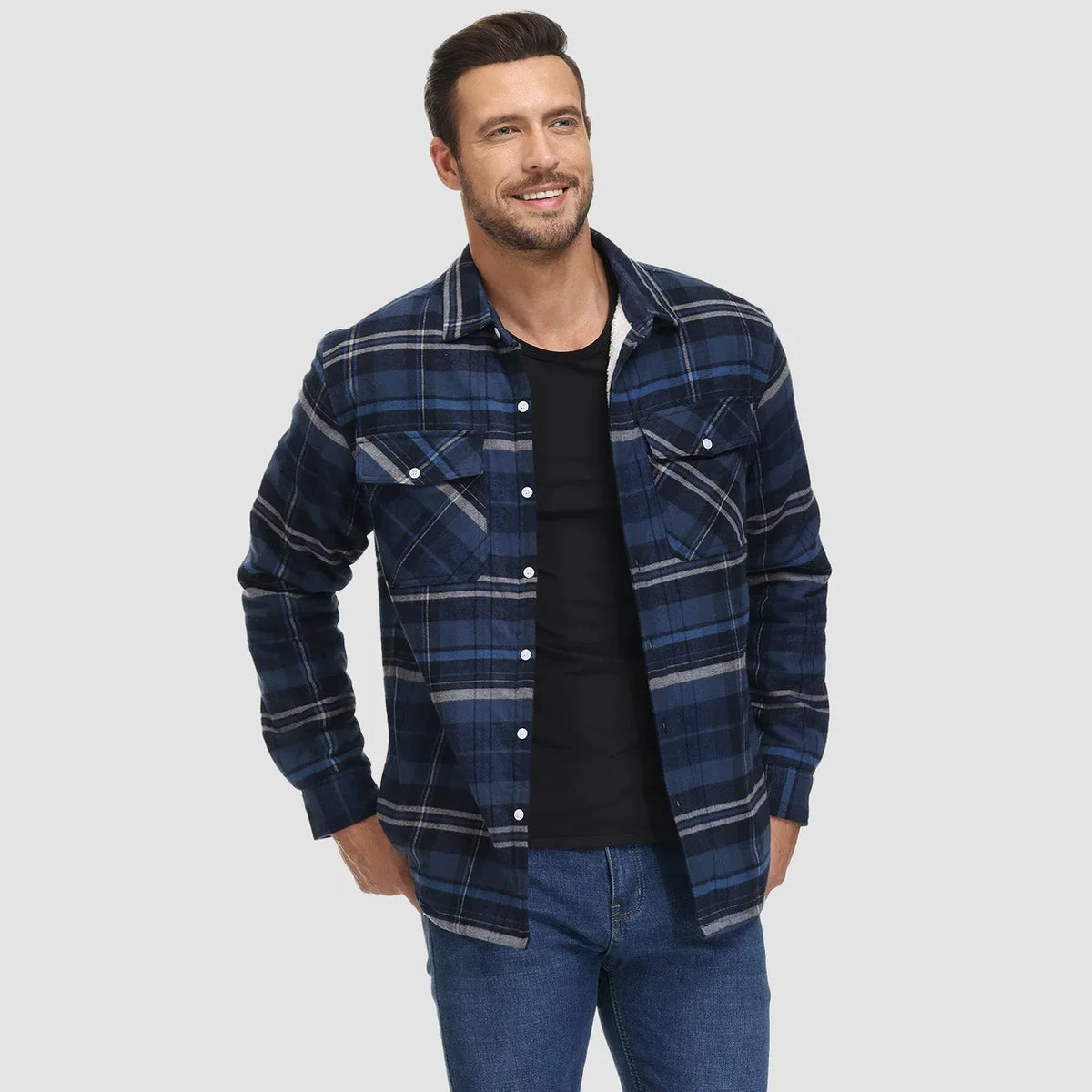 Thomas - Surchemise Chic Flanelle Doublée