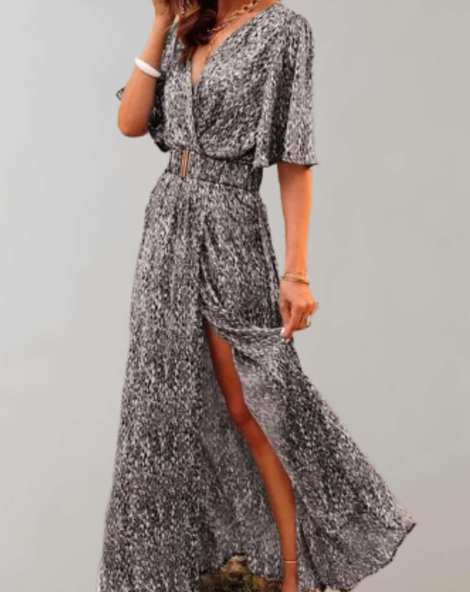 Julie - Robe Longue Femme Bohème Élégante