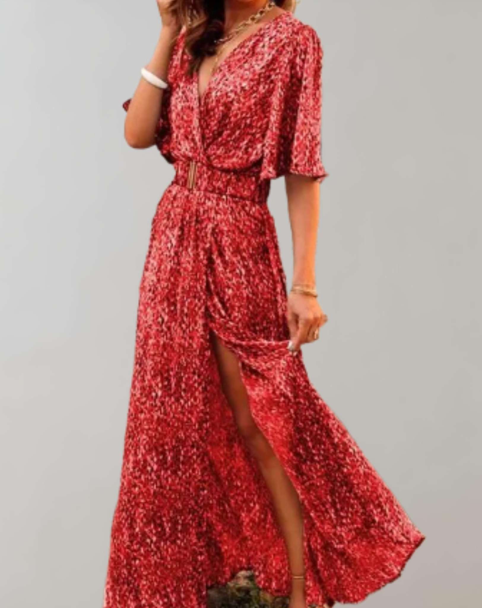 Julie - Robe Longue Femme Bohème Élégante