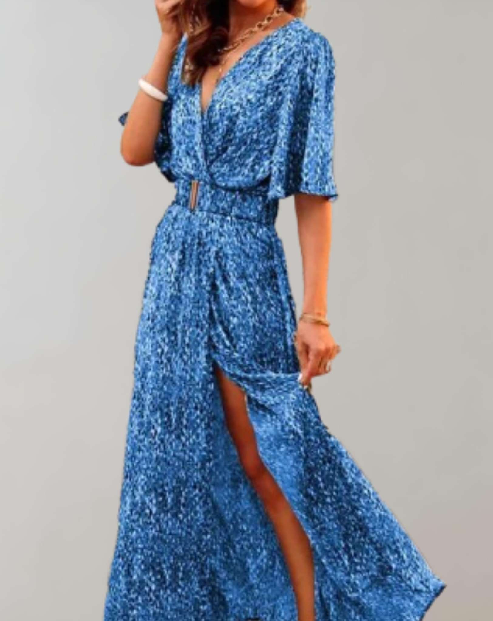Julie - Robe Longue Femme Bohème Élégante