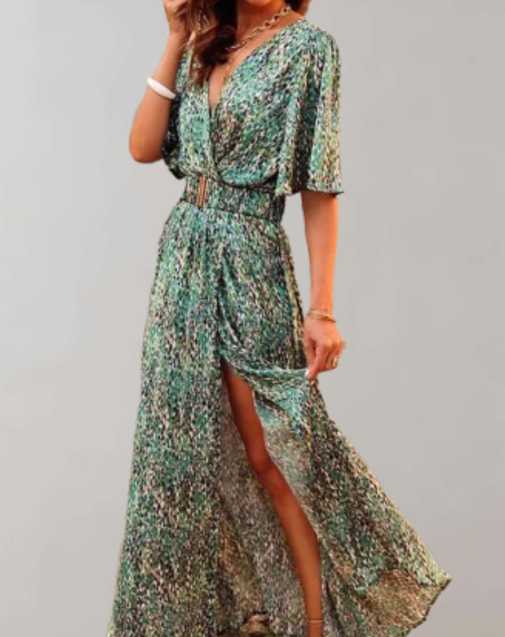 Julie - Robe Longue Femme Bohème Élégante