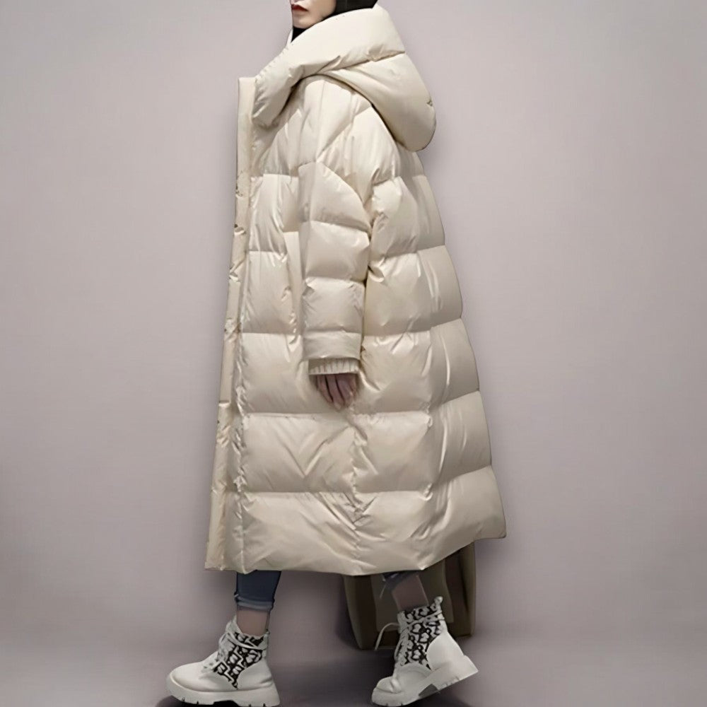 Catherine - Doudoune Élégante Longue Oversize