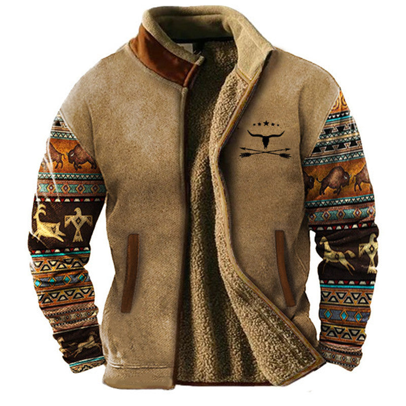 Sébastien - Veste Chic Western Sherpa