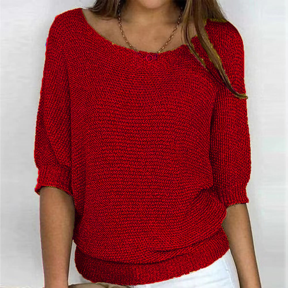 Chloé - Pull Flatteur Ample Col Bateau