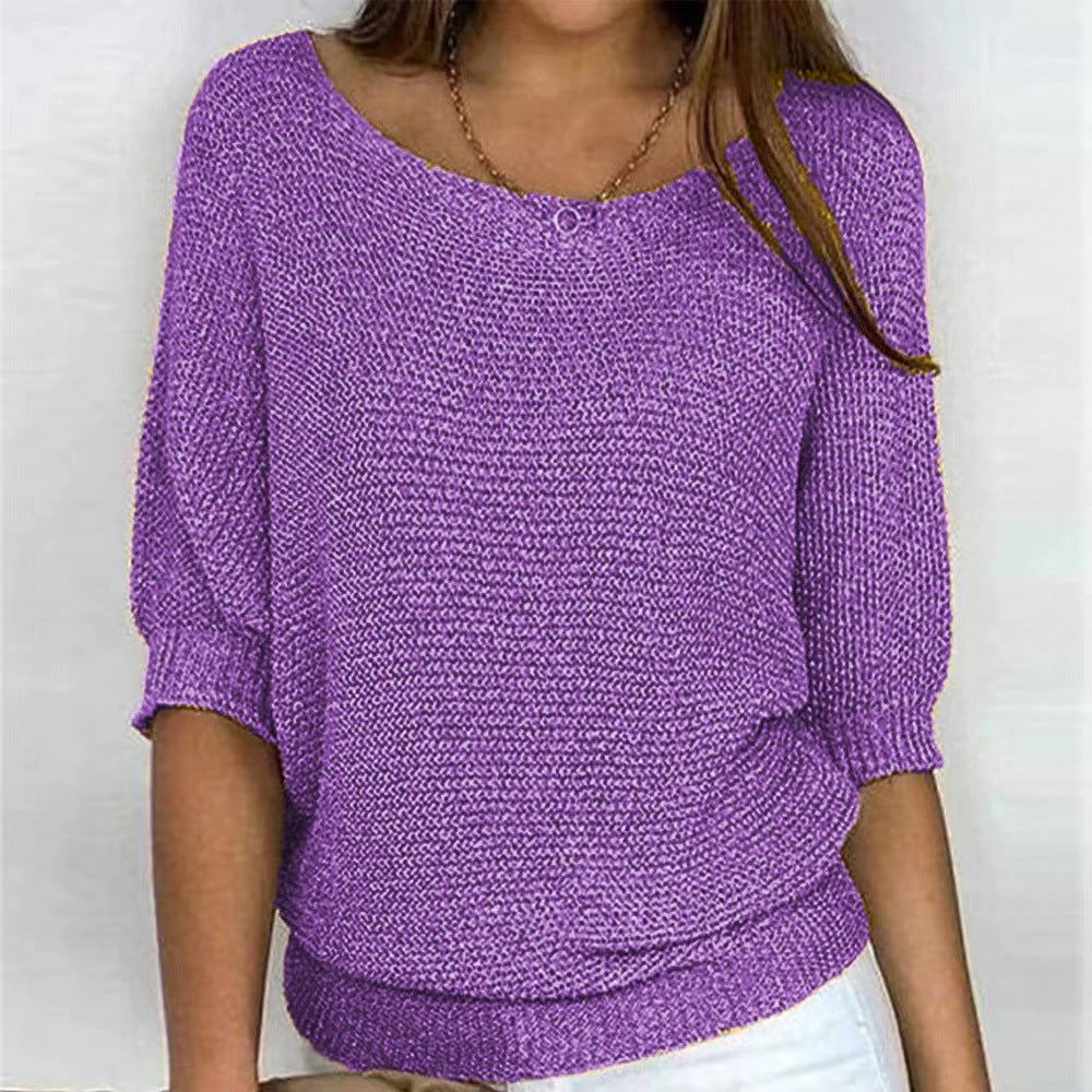 Chloé - Pull Flatteur Ample Col Bateau