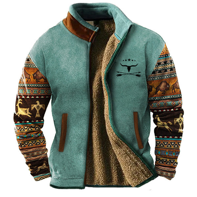 Sébastien - Veste Chic Western Sherpa