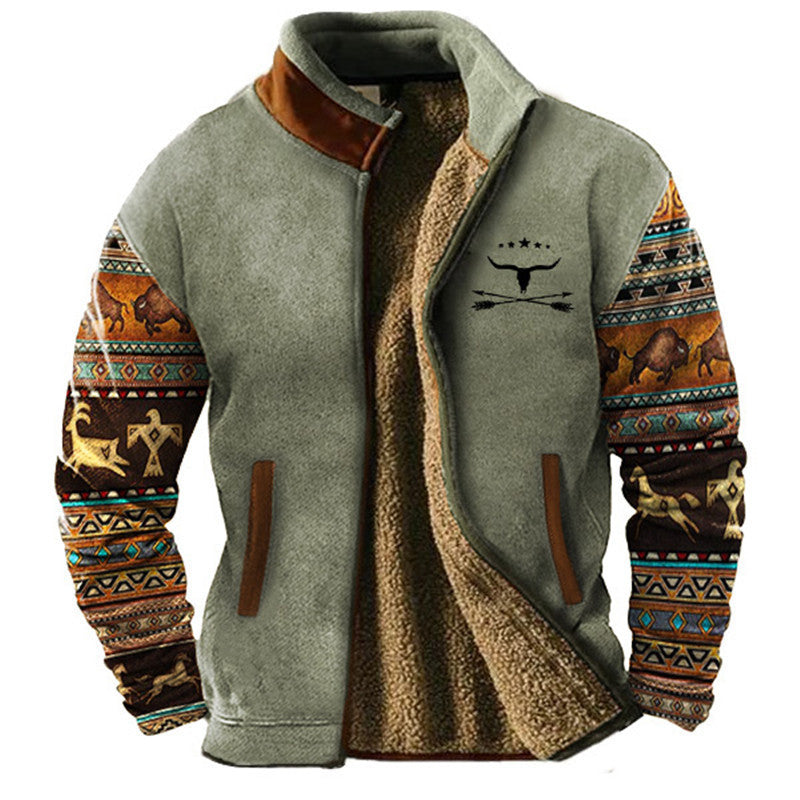 Sébastien - Veste Chic Western Sherpa