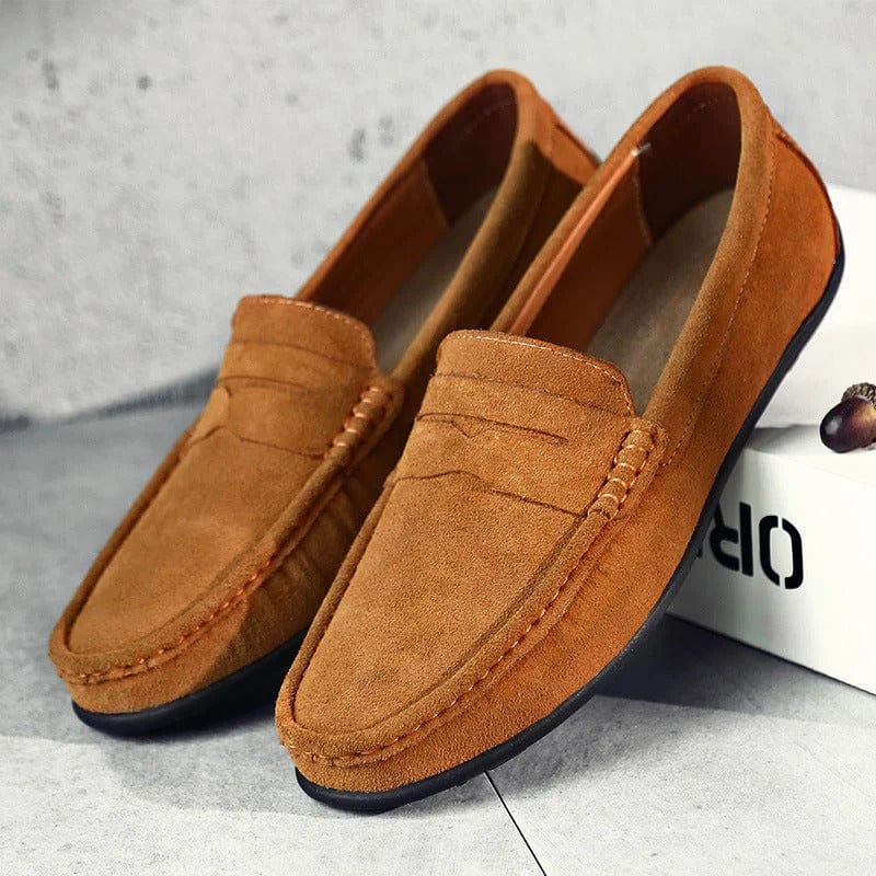 Julien - Mocassins Daim Raffinés Homme