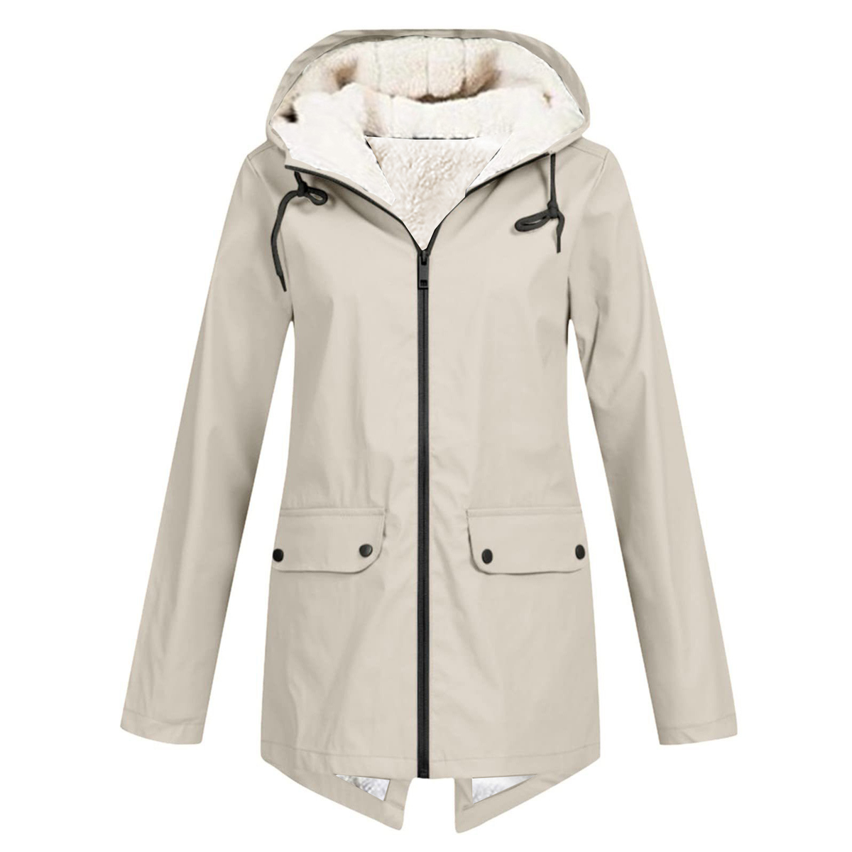 Monique | Parka Chic Longue Fourrée