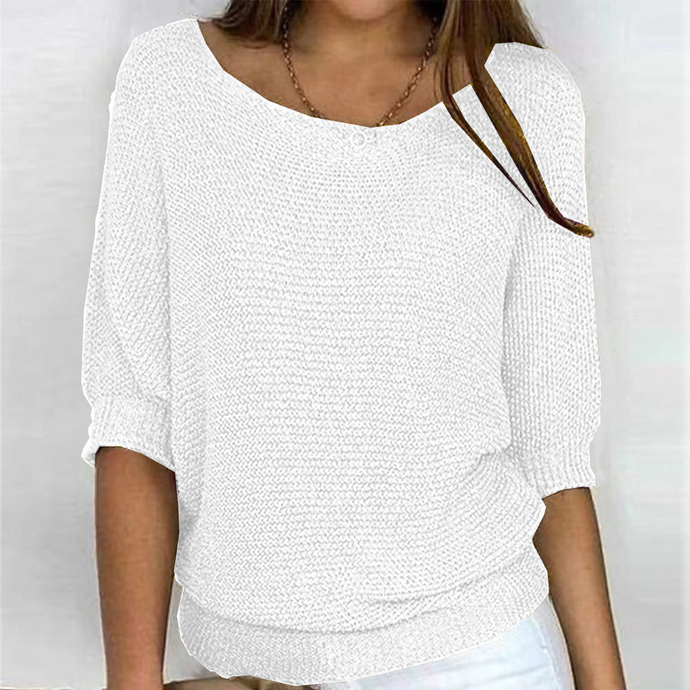 Chloé - Pull Flatteur Ample Col Bateau