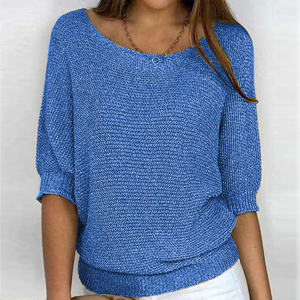 Chloé - Pull Flatteur Ample Col Bateau