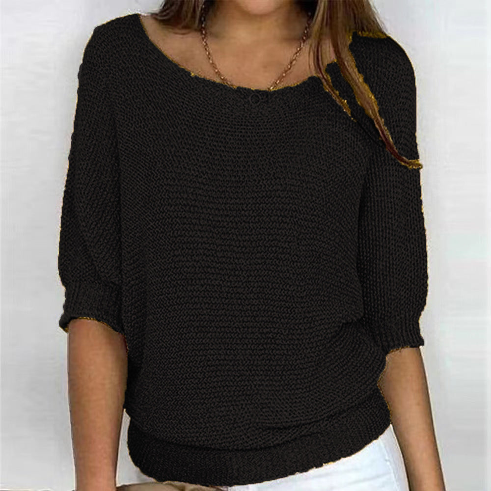 Chloé - Pull Flatteur Ample Col Bateau