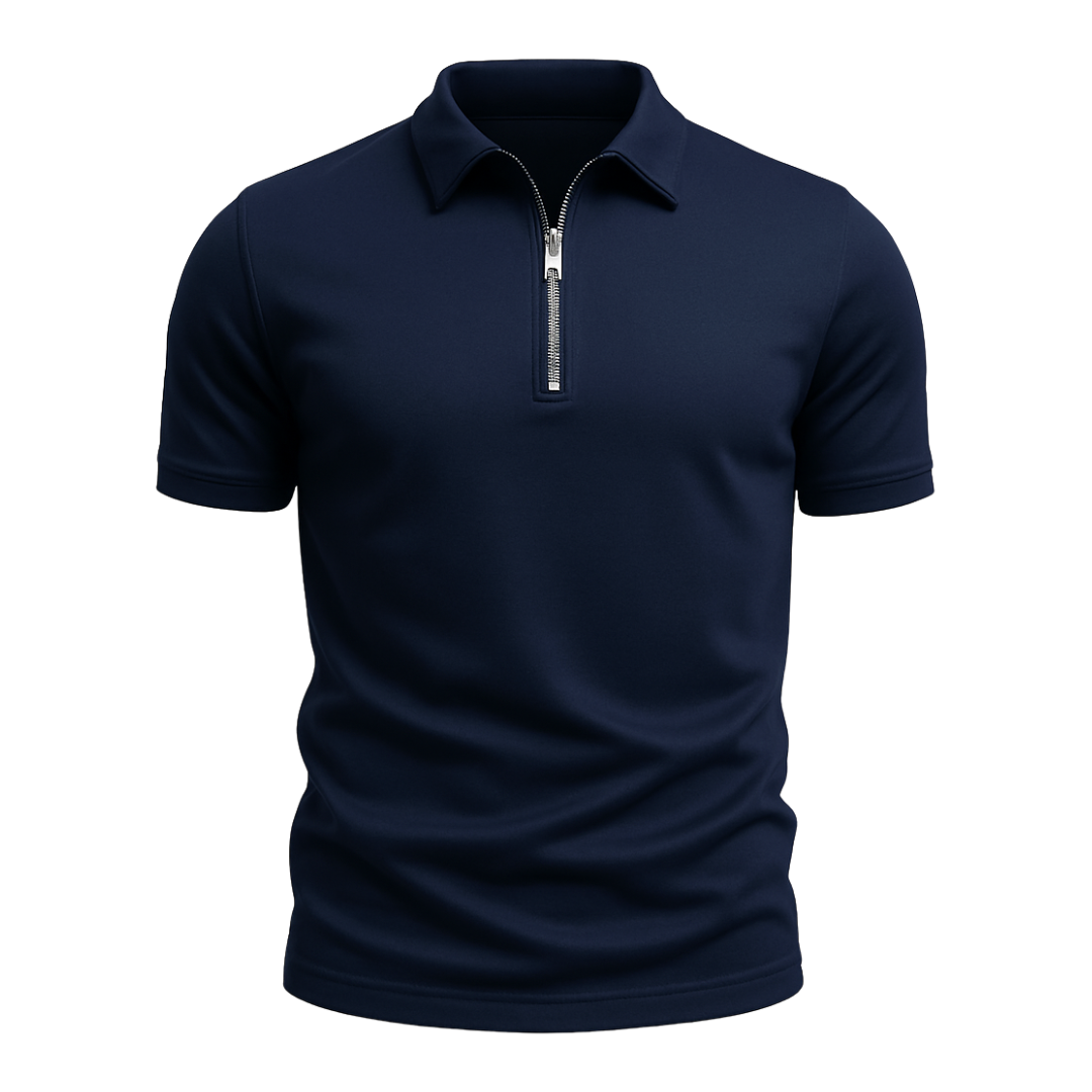 Julien - Polo Zippé Élégant