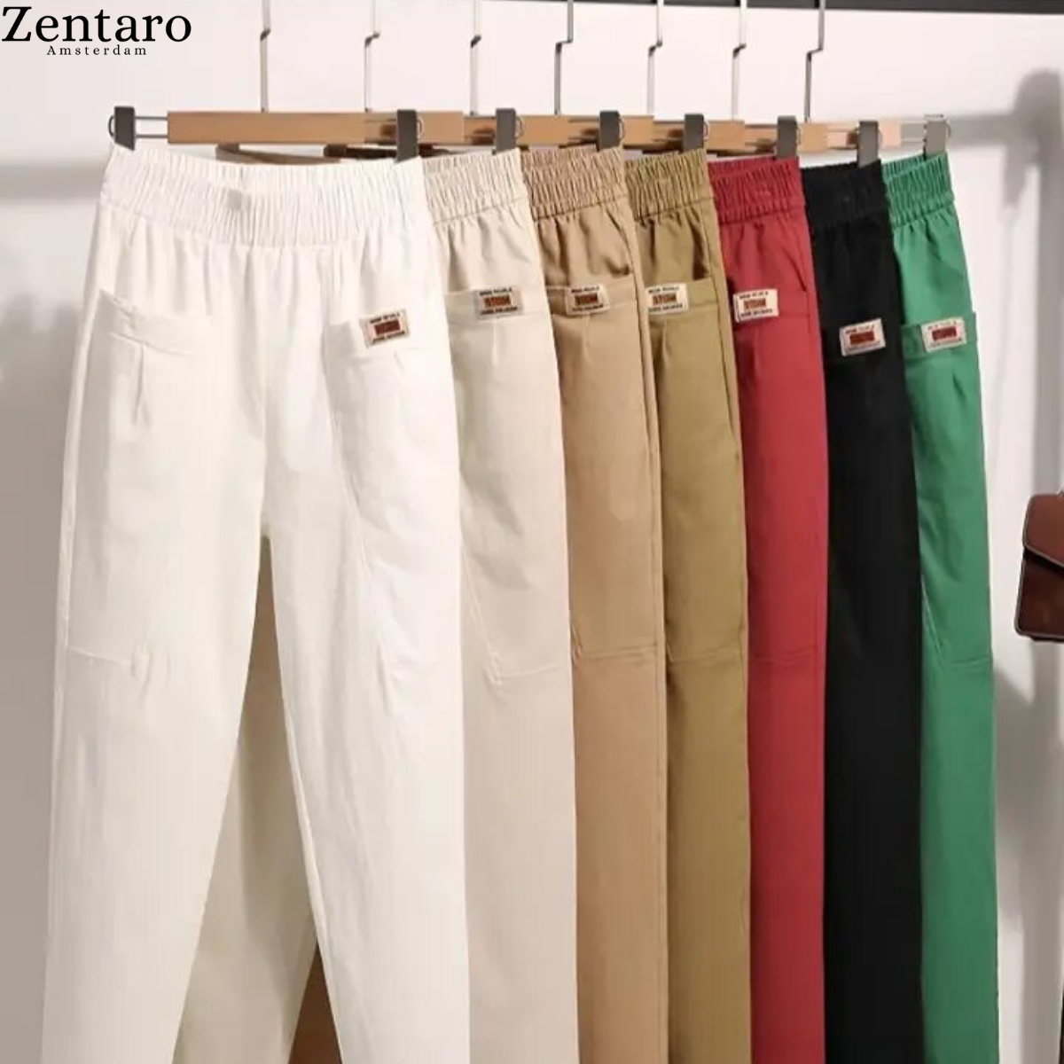 Nathalie - Pantalon Coton Fluide