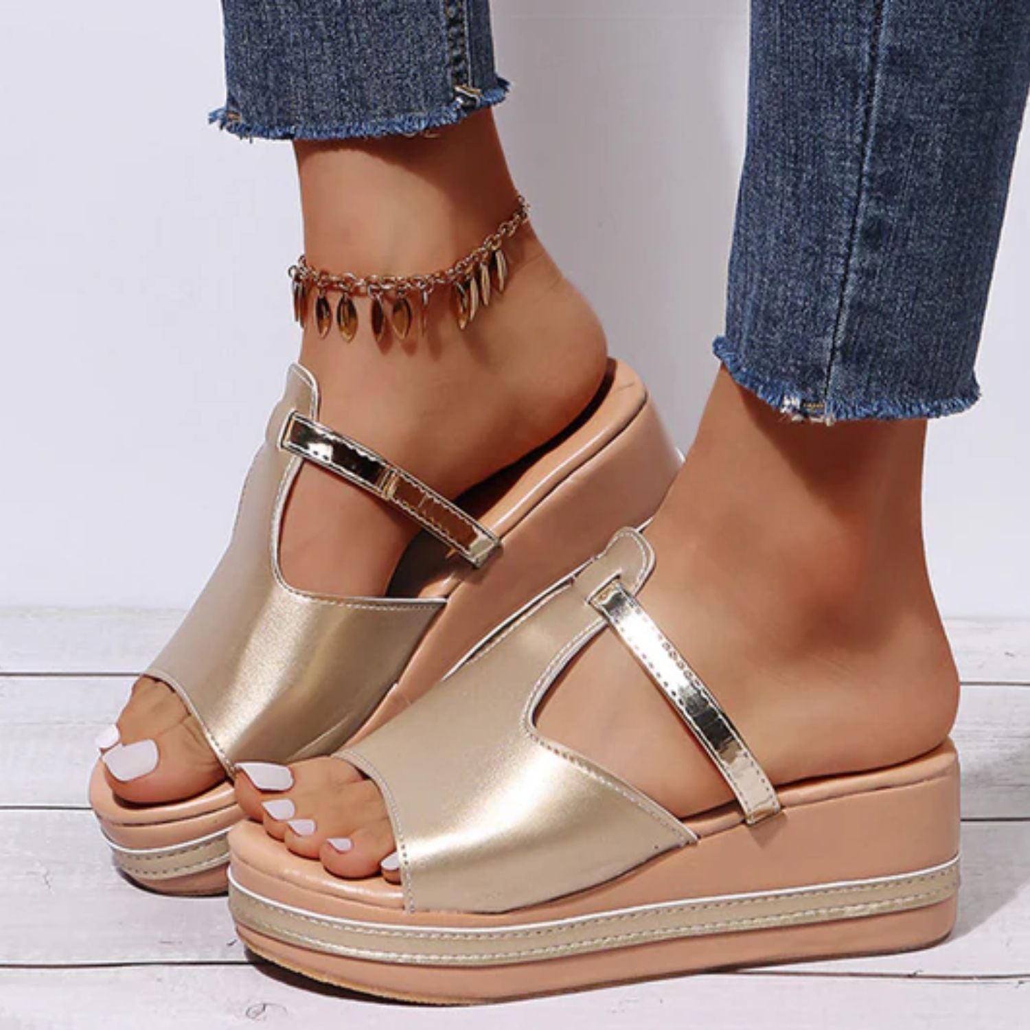 Laurine - Sandales orthopédiques - Antidérapantes, Femme