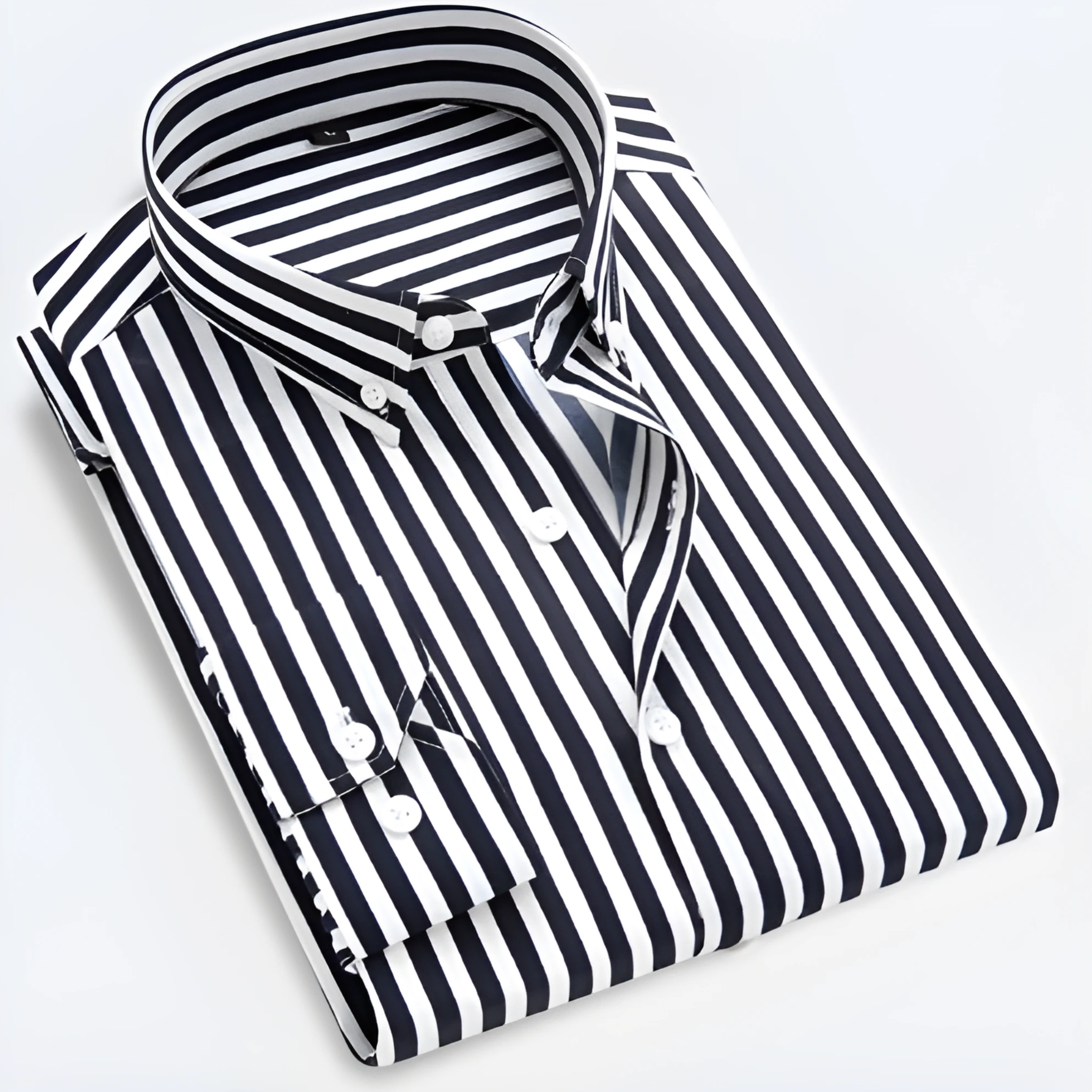 Patrick - Chemise Business Rayée Slim Fit Homme