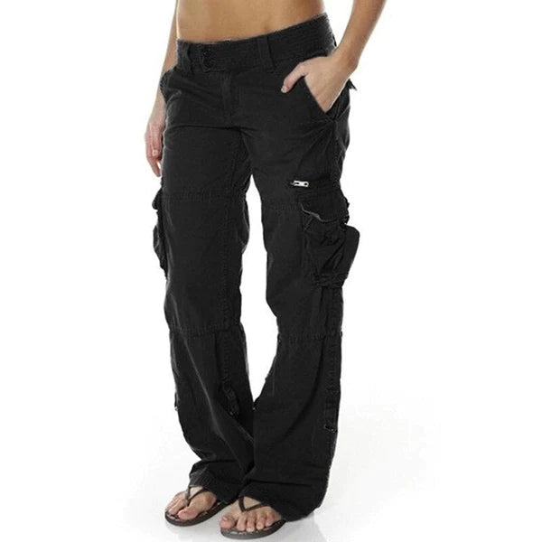 Louise - Pantalon cargo léger femme