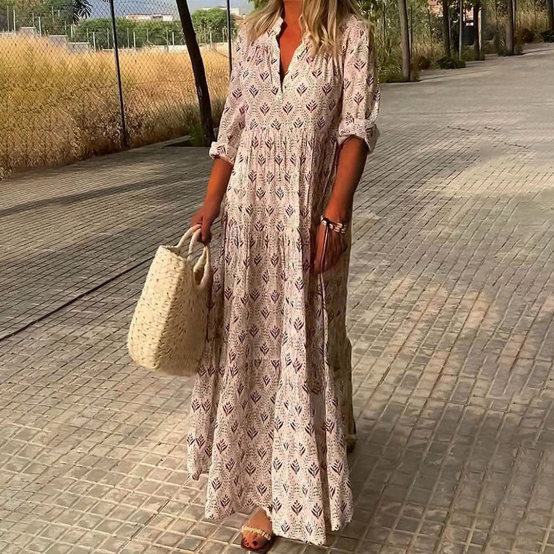 Céline - Robe Boho Fluide D'Été