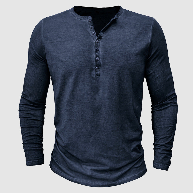 Jules - T-shirt Henley Homme