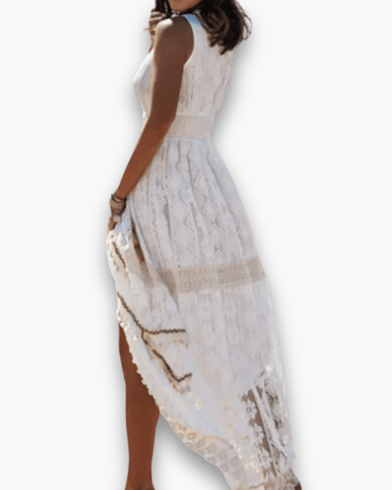 Robe Bohème Élégante pour Femme | Élégance Midi 2