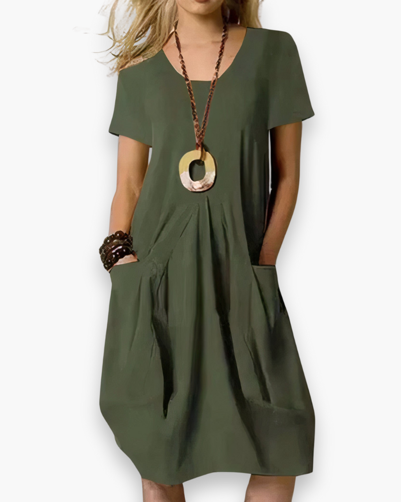 Robe ample confortable femme | Élégant midi 2