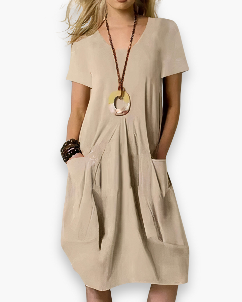 Robe ample confortable femme | Élégant midi 3