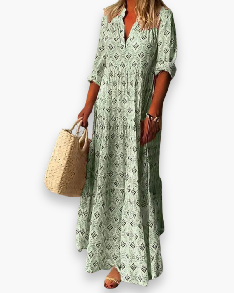 Robe boho chic femme | Élégance d'été 1