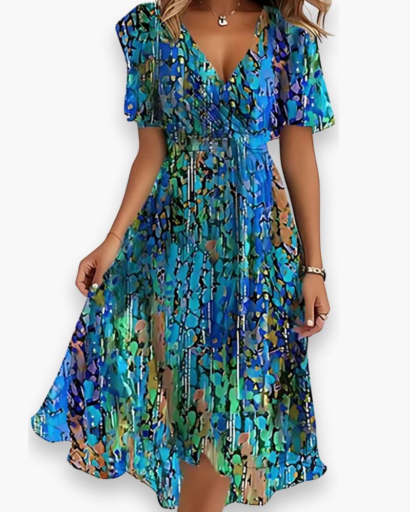 Robe boho décontractée pour femmes | Midi 2