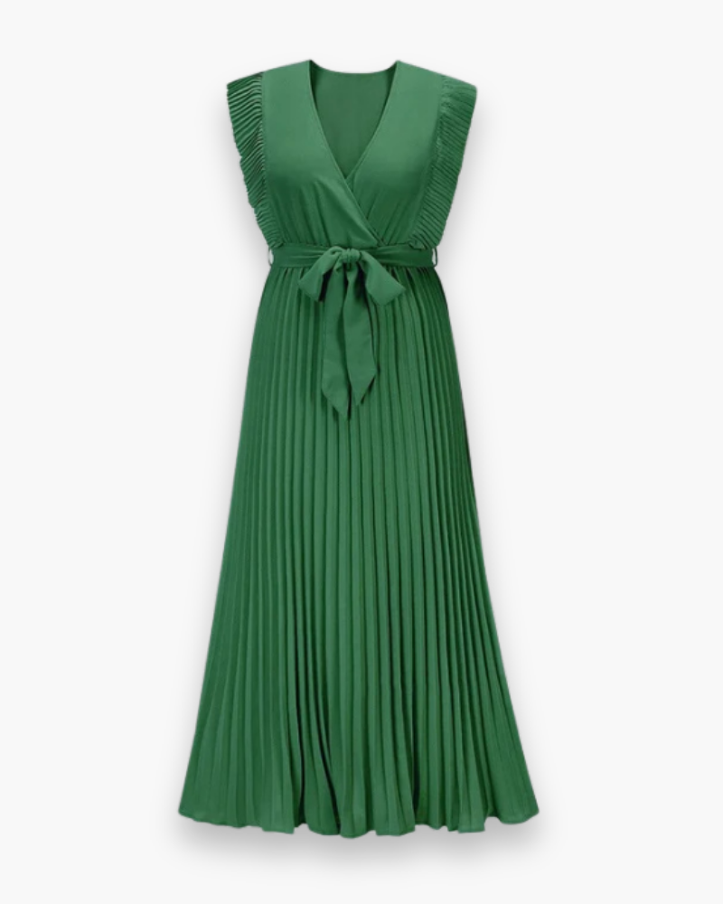 Robe boho pour femmes avec col en V | Élégant et élégant 0