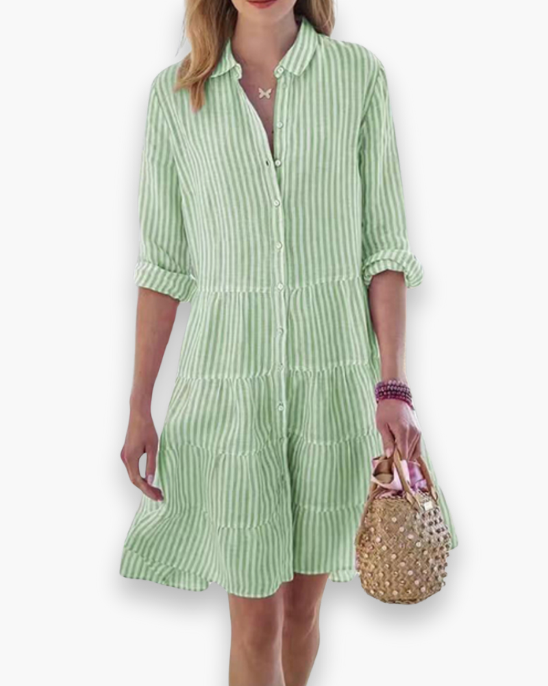 Robe d'été élégante des femmes | MIDI chic 0
