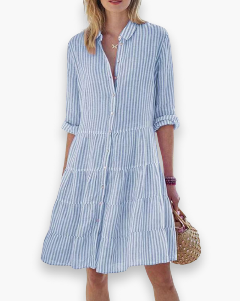 Robe d'été élégante des femmes | MIDI chic 1