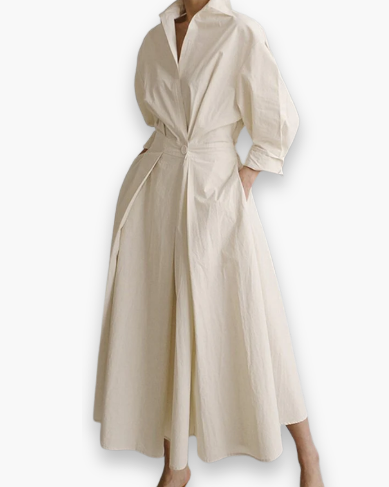 Robe d'été élégante des femmes | Midi 0