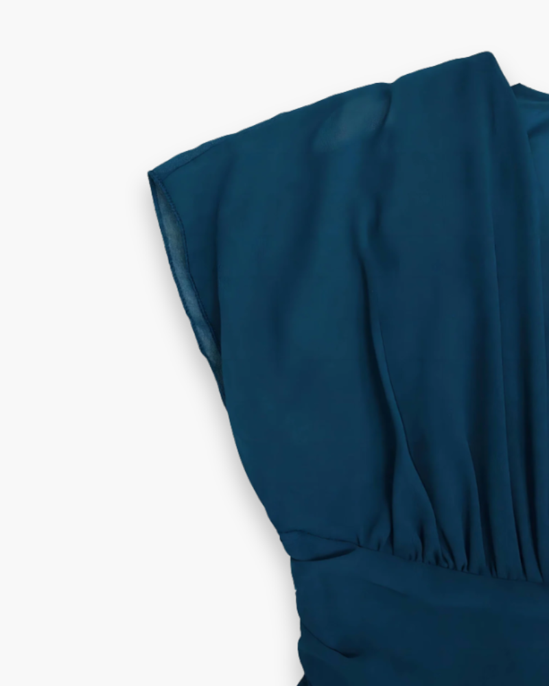 Robe élégante plissée femme | Midi 1