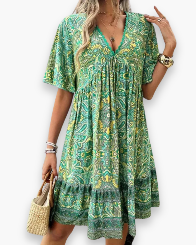 Robe fluide estivale femme | Midi d'été 0